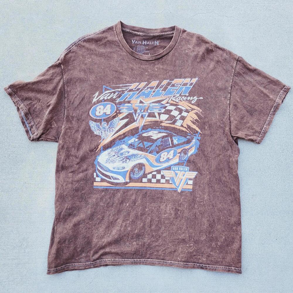 VAN HALEN Racing Tshirt